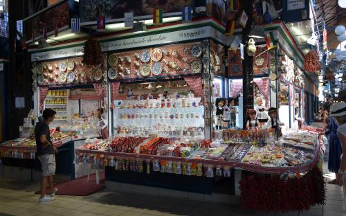 market hall of Budapest